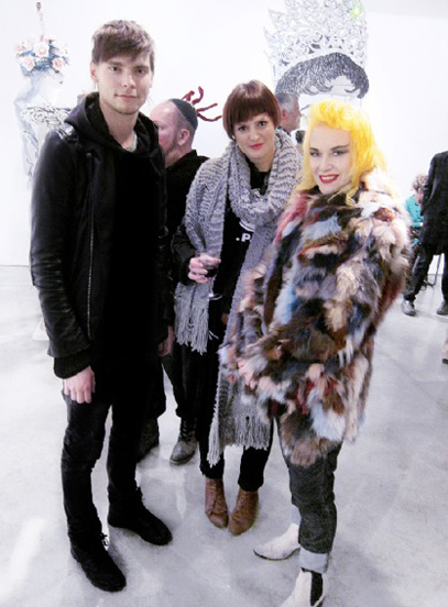 Artist-Konrad-Wyrebek,-Karolina-Wyrebek-and-fashion-designer-Pam-Hogg-p205 Artist-Konrad-Wyrebek,-Karolina-Wyrebek-and-fashion-designer-Pam-Hogg-p205