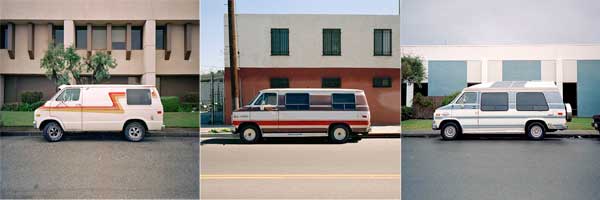 Vans and the places where they were